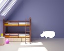 Hippo Wall Decal Animal Stickers For Nursery